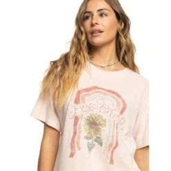 ROXY Juniors' Moonlight Sunset A Oversized Boyfriend Short-Sleeve Tee -Women Activewear 2089413 807 alt3