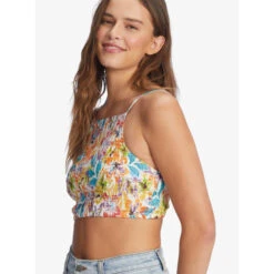 ROXY Juniors' Live Free Strappy Tank 10 ROXY Juniors' Live Free Strappy Tank -Women Activewear 2089428 407 alt3