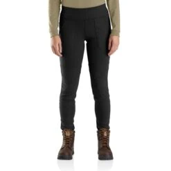 CARHARTT Women's 105283 Flame Resistant Force Fitted Midweight Utility Legging -Women Activewear 2089928 049 alt2