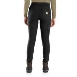 CARHARTT Women's 105283 Flame Resistant Force Fitted Midweight Utility Legging -Women Activewear 2089928 049 alt3
